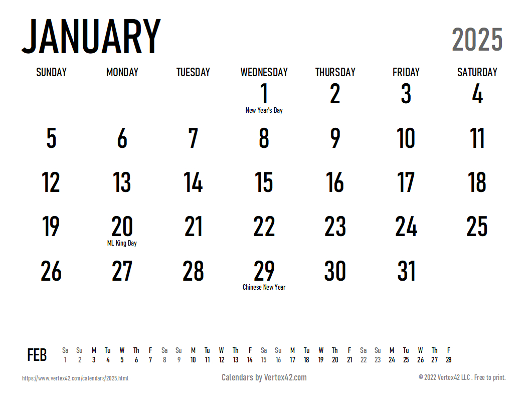 2025 Calendar Templates And Images for How Do I Create A Printable Calendar 2025 On My Mac