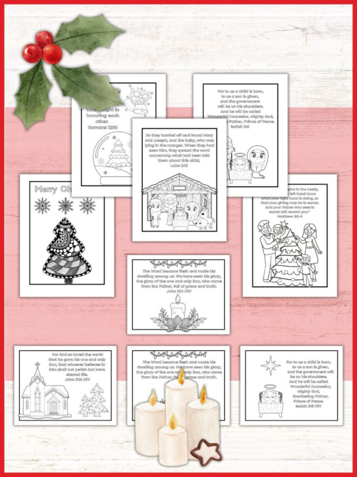 Free Printable Advent Calendar 2025 Bible Verses