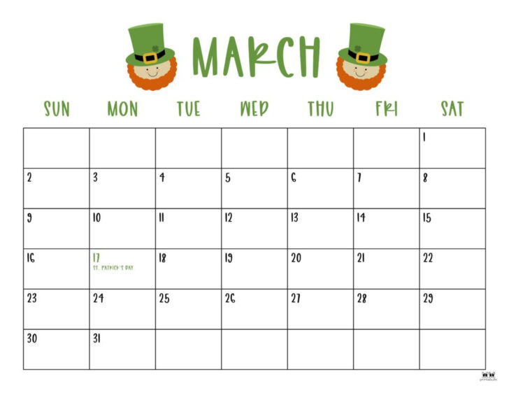 Free Printable Calendar 2025 March