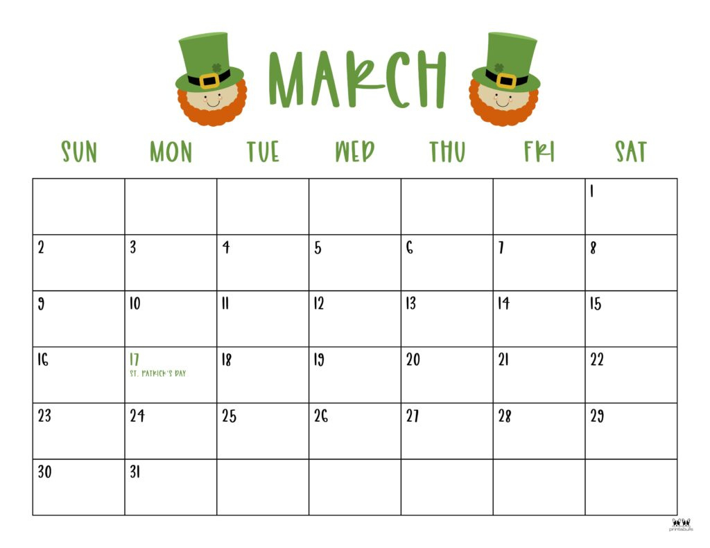 March 2025 Calendars - 107 Free Printables | Printabulls within Free Printable Calendar 2025 March