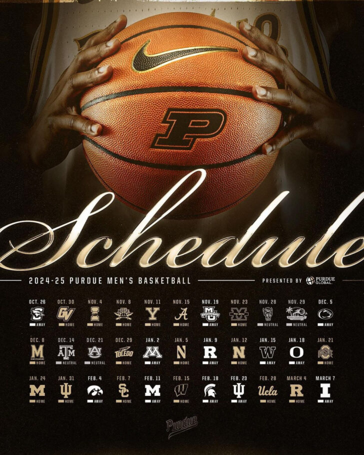 Purdue Fall 2025 Calendar Printable