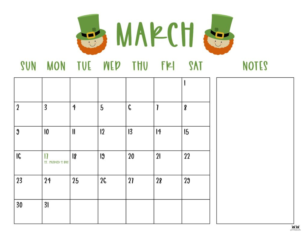 March 2025 Calendars - 107 Free Printables | Printabulls for Free March Calendar Printable 2025