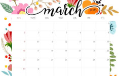 March 2025 Calendars – Free Pdf Printable Downloads | Entheosweb intended for 2025 March Calendar Printable