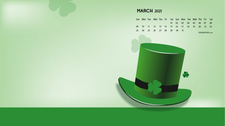 March 2025 Calendar Wallpaper