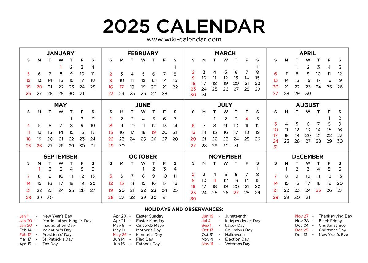 Year 2025 Calendar - Wiki Calendarwiki Calendar - Issuu inside March 2025 Calendar Wiki