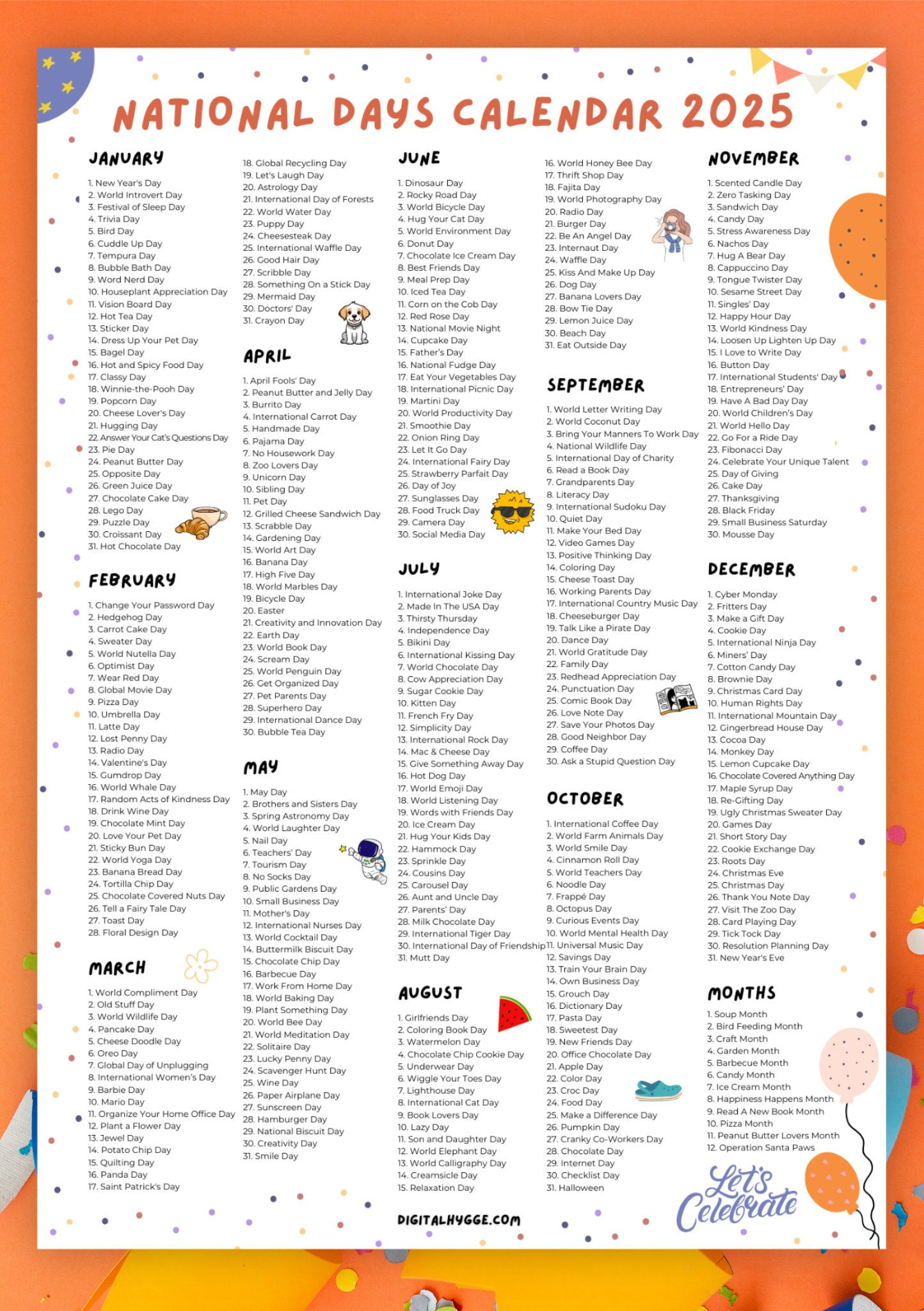 National Feiertage Kalender Printable | 2025 Feiertage Kalender throughout May National Days Calendar 2025