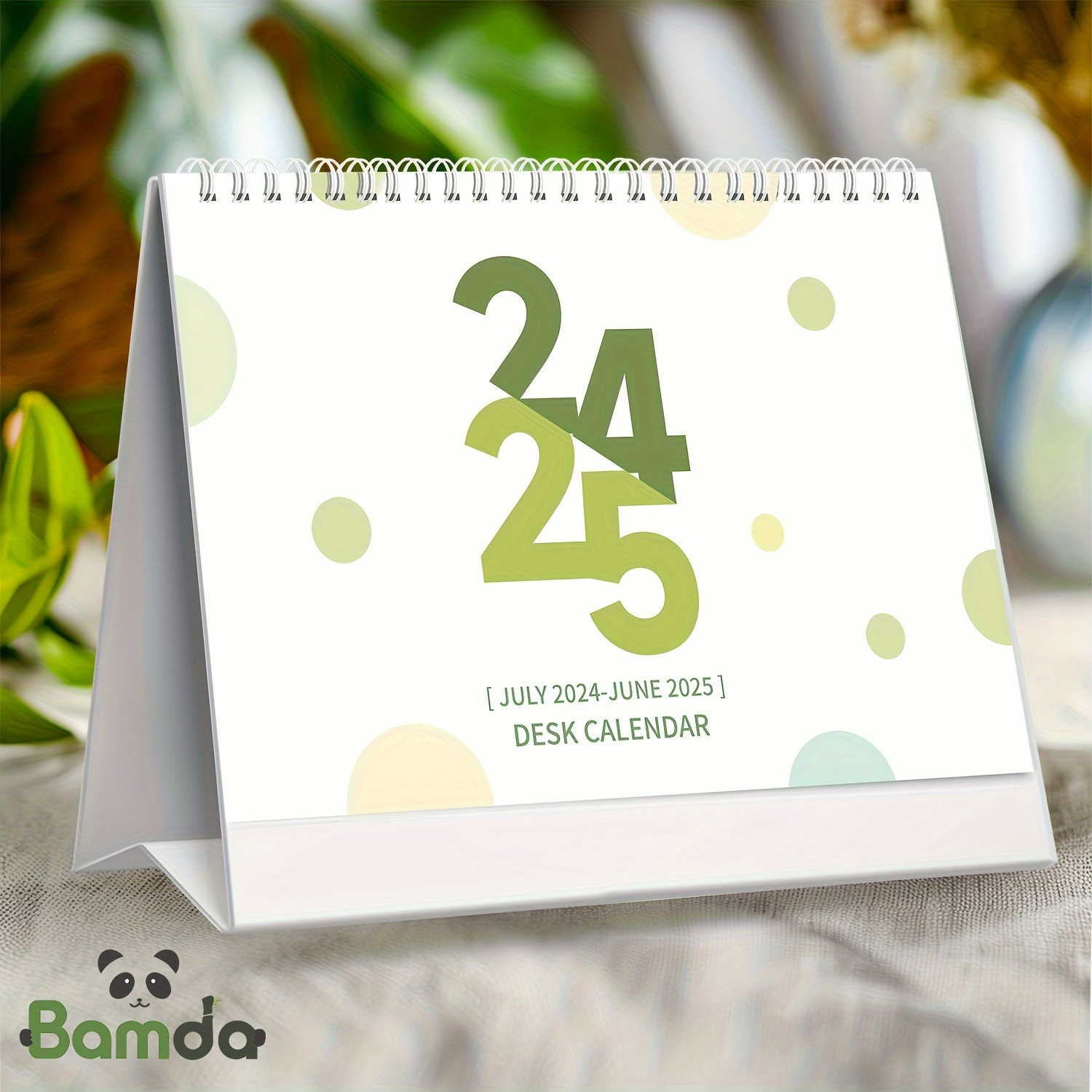 2024-2025 * Desk Calendar, From July 2024 To * 2025, 12-Month Small Calendar With Schedule And Holidays, 22.86Cm X 15.24Cm Thick Paper Large Size for July 2024 - June 2025 Desk Calendar