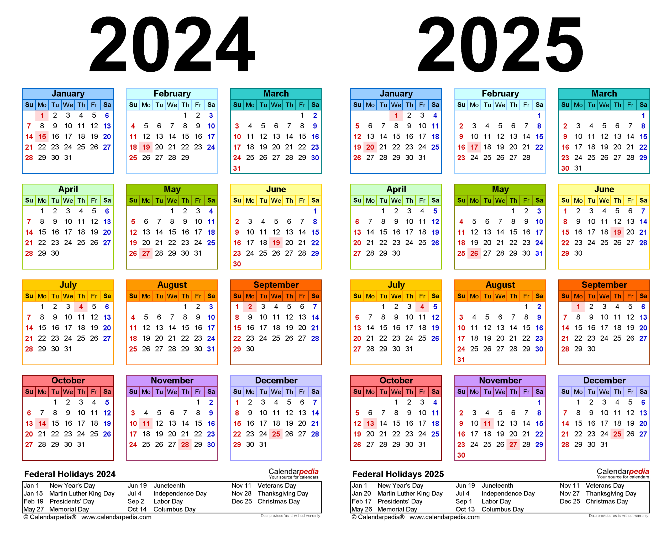 2024-2025 Two Year Calendar - Free Printable Pdf Templates throughout August 2024 to June 2025 Calendar