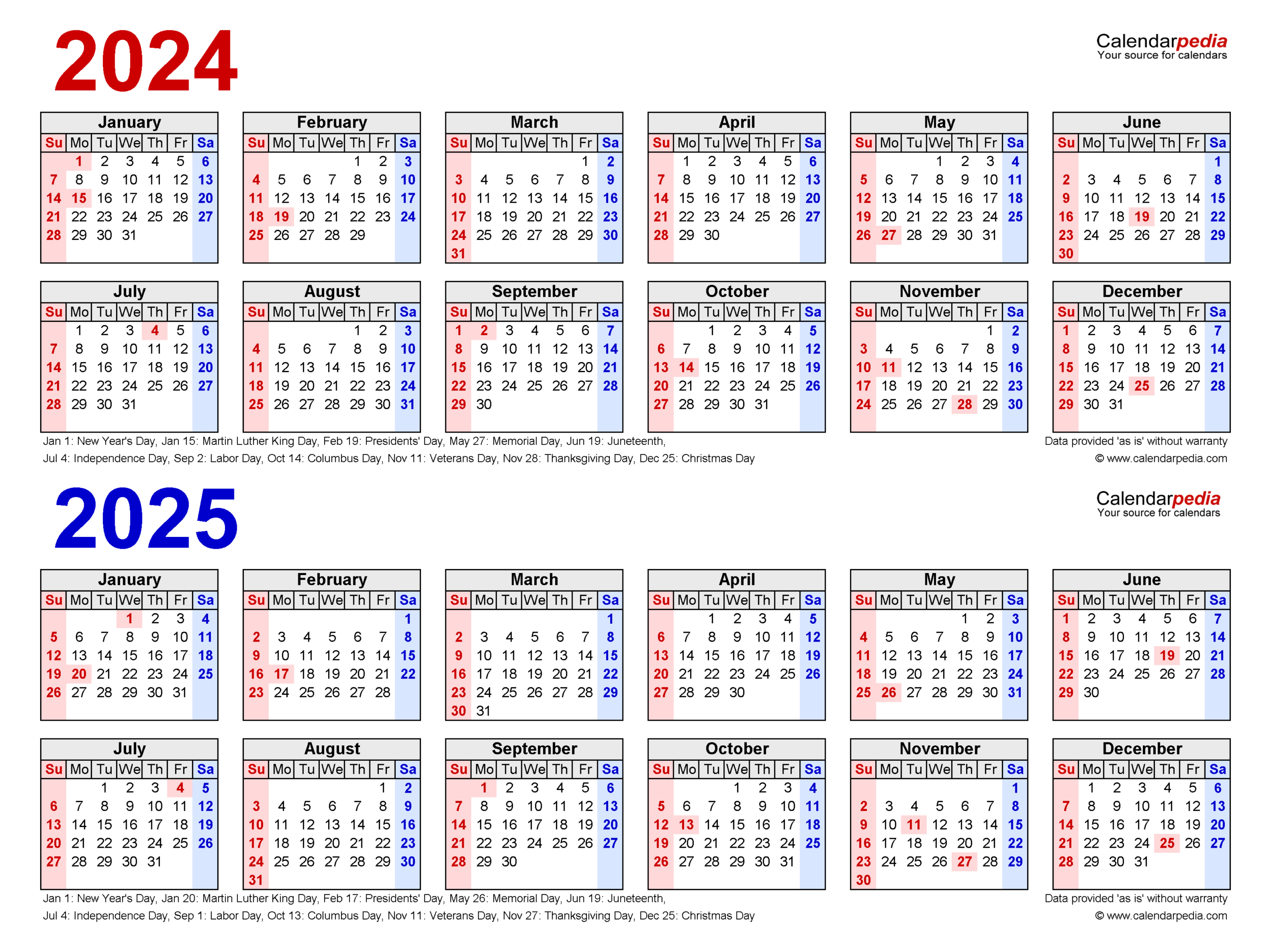 2024-2025 Two Year Calendar - Free Printable Pdf Templates within August 2024 to June 2025 Calendar