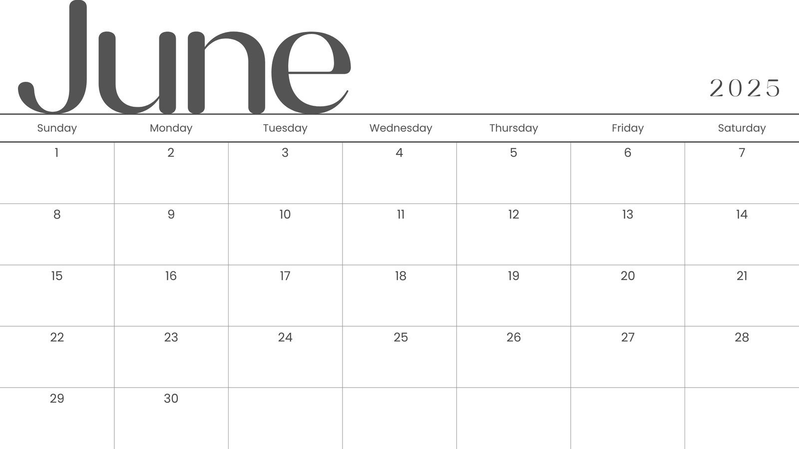 Free Printable, Custom June 2025 Calendar Templates | Canva regarding Show Me A Calendar For The Month Of June