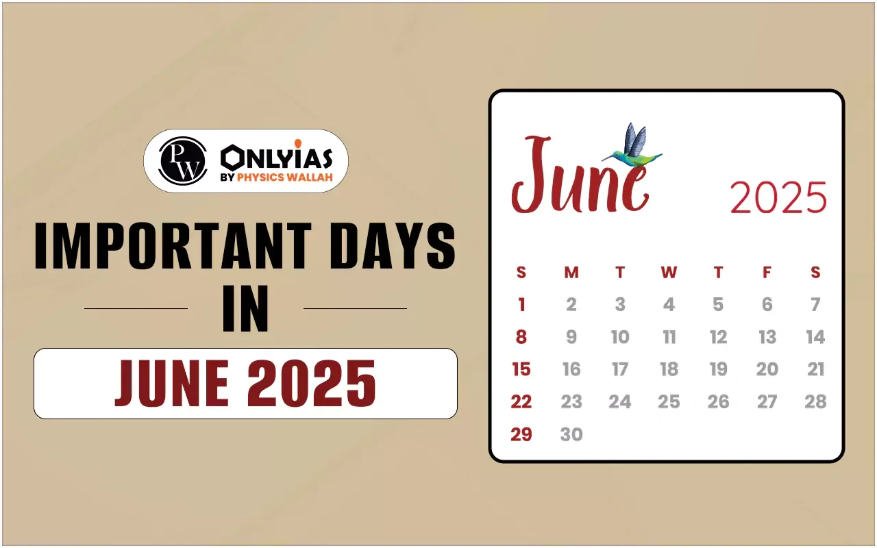 Important Days In June 2025, List Of National &amp;amp; International Days with National Days In June 2025 Calendar