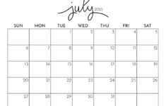 July 2025 Calendars – 107 Free Printables | Printabulls with regard to June July Calendar 2025 Printable