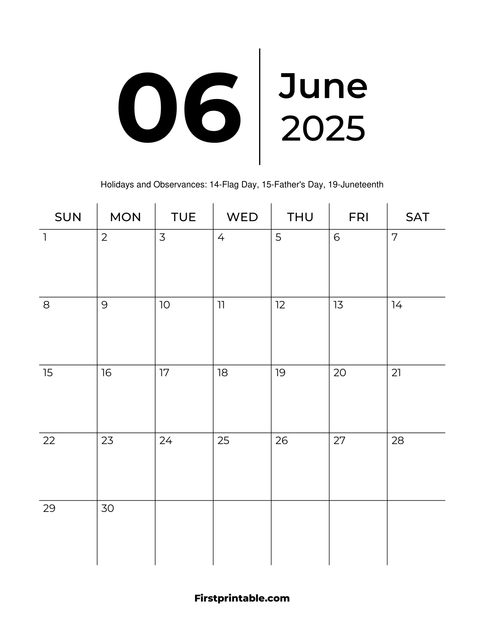 June 2025 Calendars - Free Printable &amp;amp; Fillable in June and July 2025 Editable Calendar