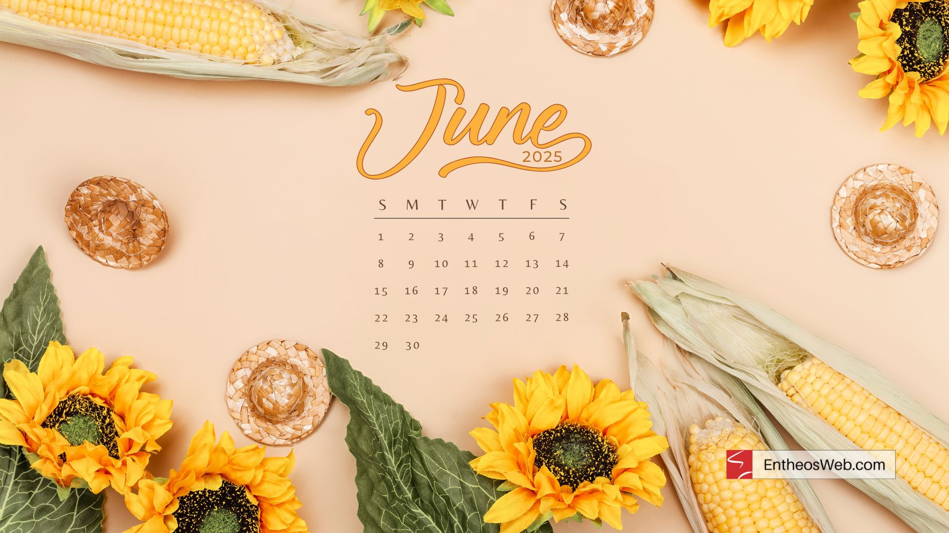 June 2025 Desktop Wallpaper Calendars | Entheosweb pertaining to June Desktop Calendar 2025
