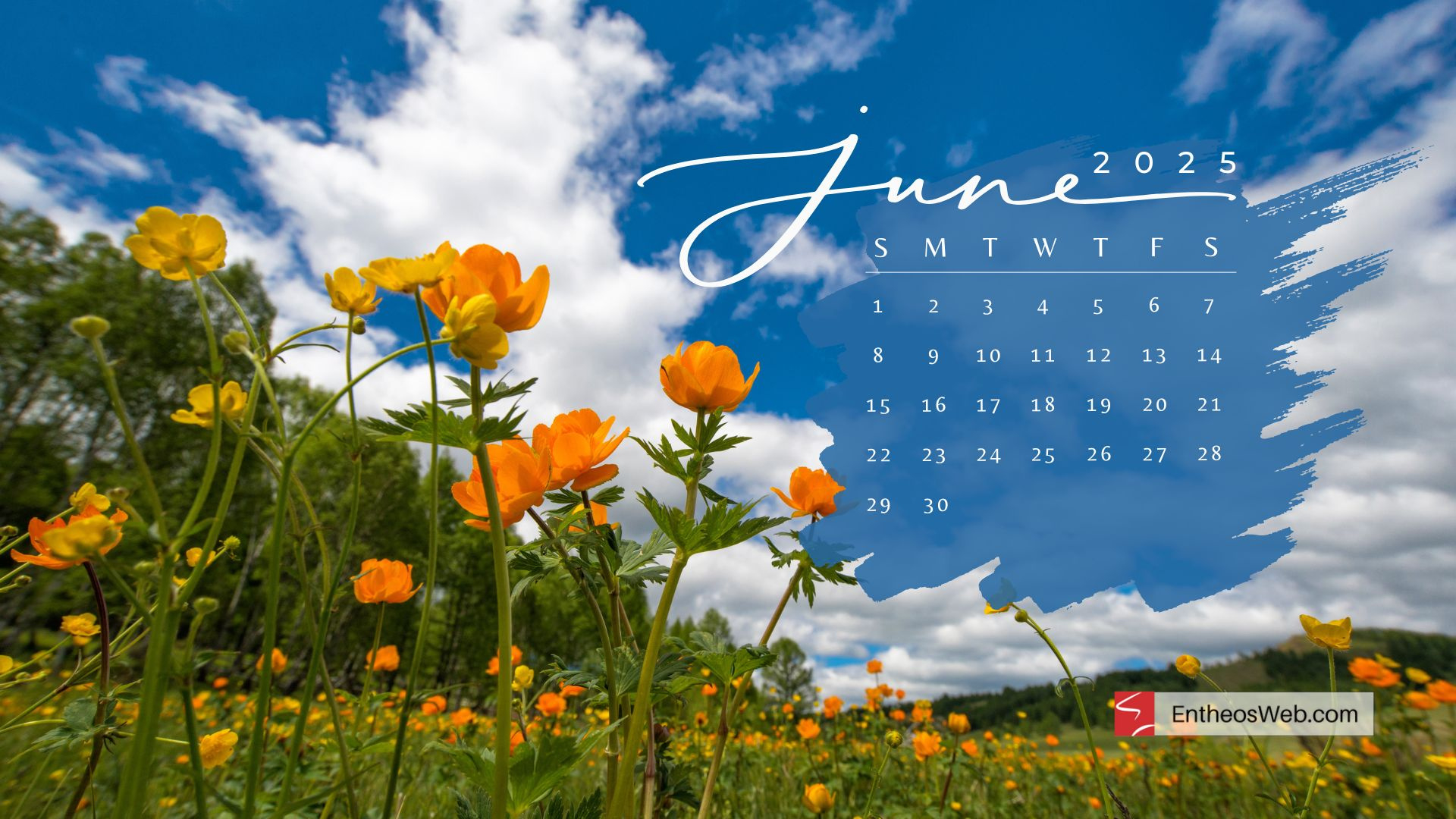 June 2025 Desktop Wallpaper Calendars | Entheosweb with regard to June 2025 Calendar Wallpaper Desktop