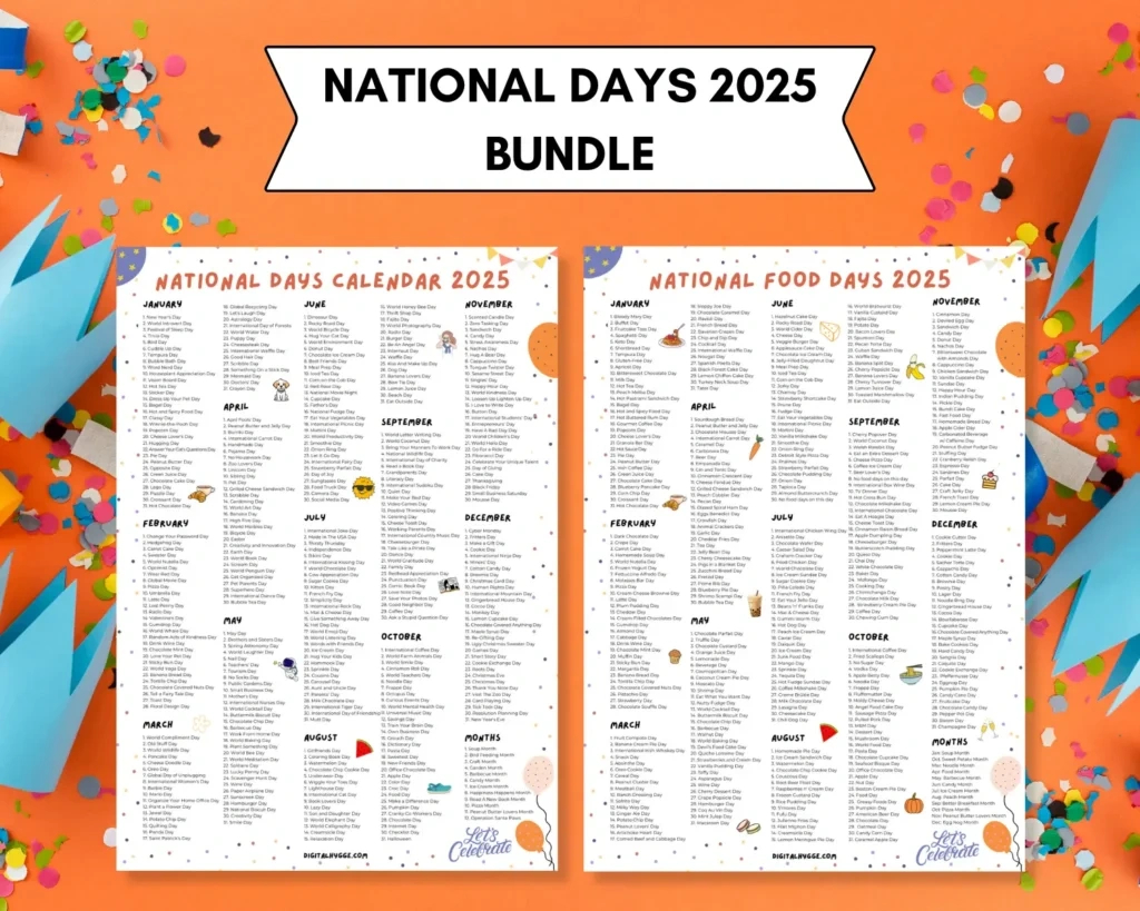 National Days Calendar 2025Digital Hygge in June National Days Calendar 2025