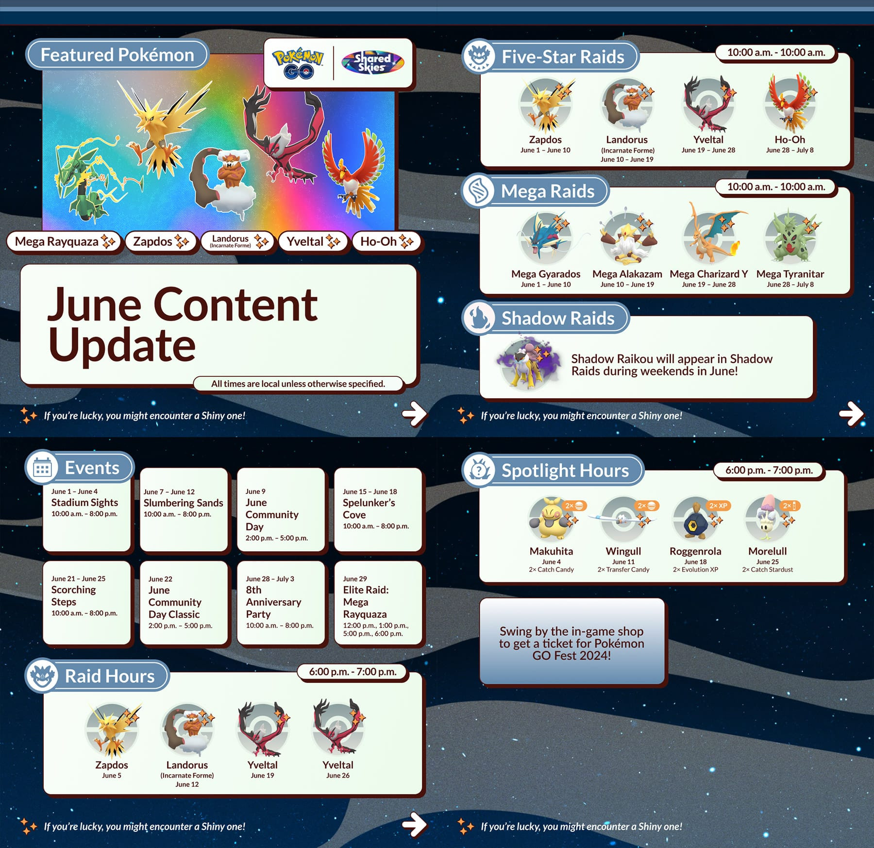 Pokémon Go June 2024 Events Guide | Pokémon Go Hub throughout Pokemon Go June Calendar 2025