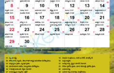 Telugu Calendar 2025, June for Telugu Calendar 2025 June