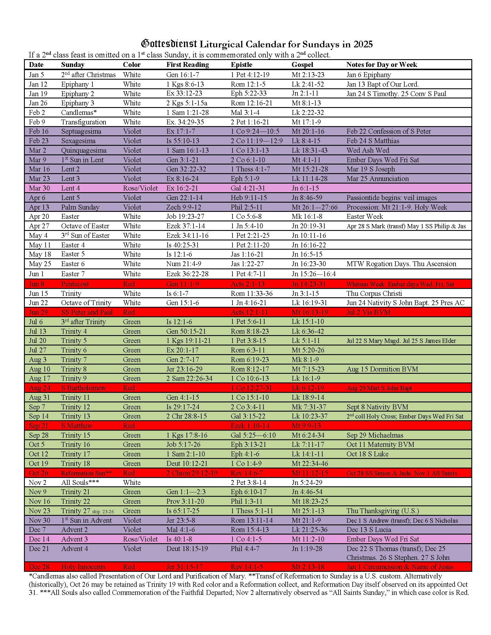 The 2025 Liturgical Calendar Is Here — Gottesdienst pertaining to Catholic Calendar June 2025