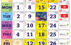 Calendar Malaysia 2025 – Calendar Malaysia within July Calendar 2025 Malaysia