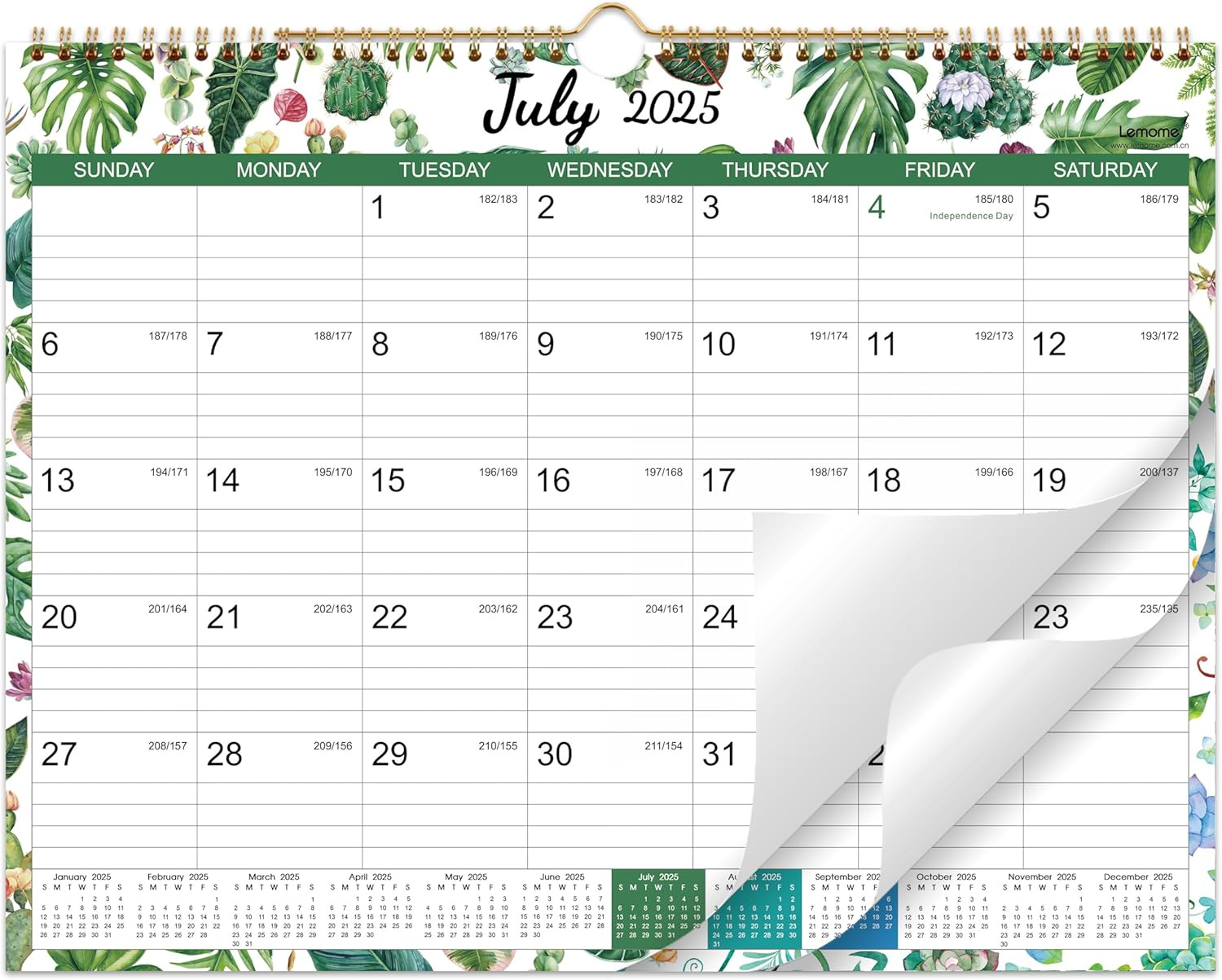 Julian Calendar For (Lemome 2025-2026 Calendar Wall Calendar 2025 throughout Printable Quadax Julian Calendar 2025