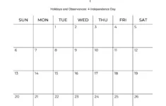July 2025 Calendars – Free Printable & Fillable regarding Printable July Calendar 2025 Template