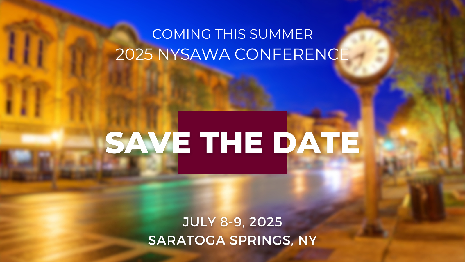 Mark Your Calendar: Nysawa Conference Coming July 8-9, 2025 In for New York Event Calendar July 2025