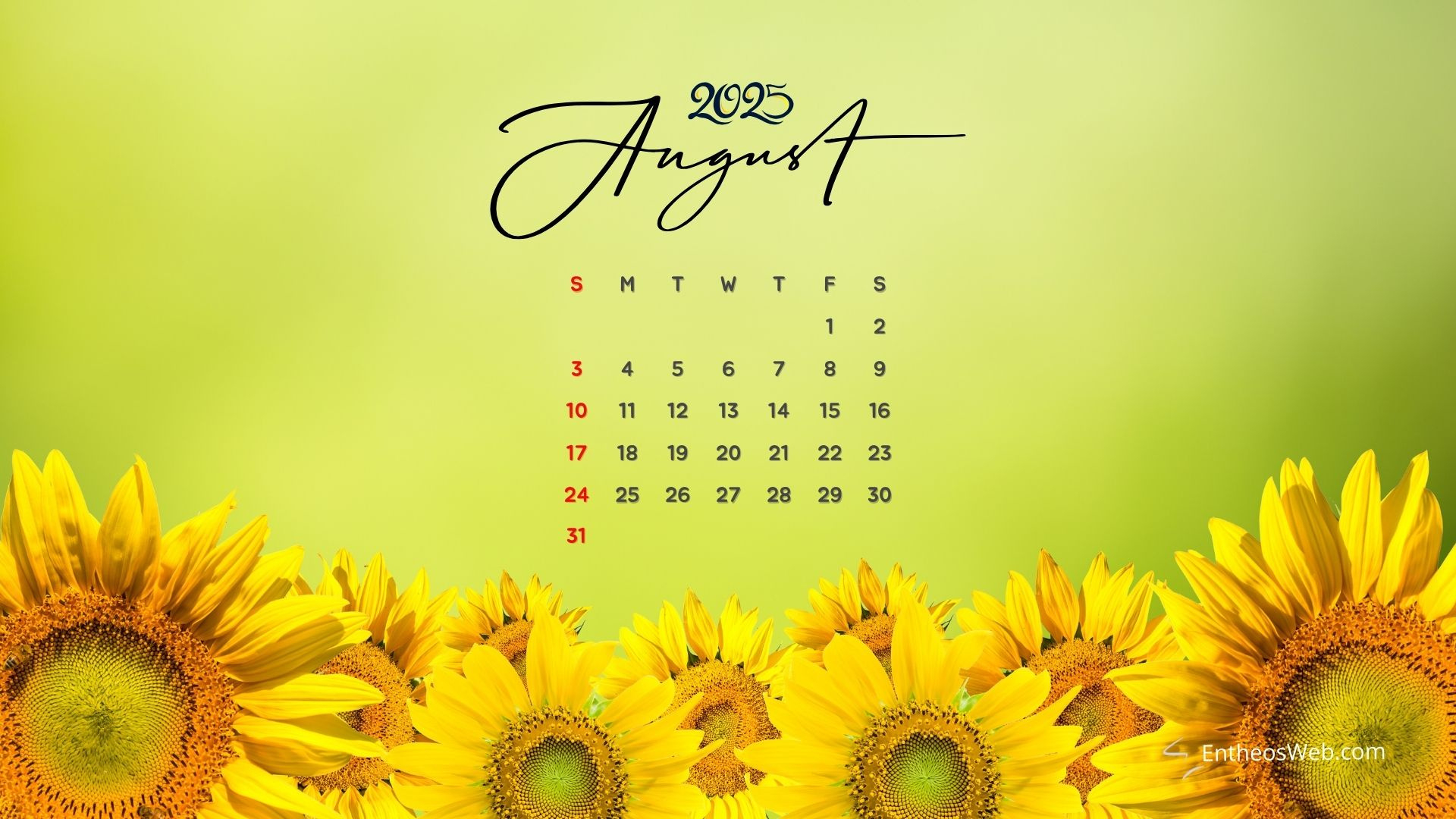 August 2025 Calendar Desktop Wallpapers &amp;amp; Screensavers | Entheosweb regarding August Calendar Wallpaper 2025