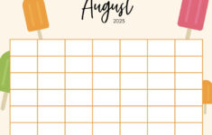 August 2025 Calendars – 107 Free Printables | Printabulls within August Blank Printable Calendar 2025