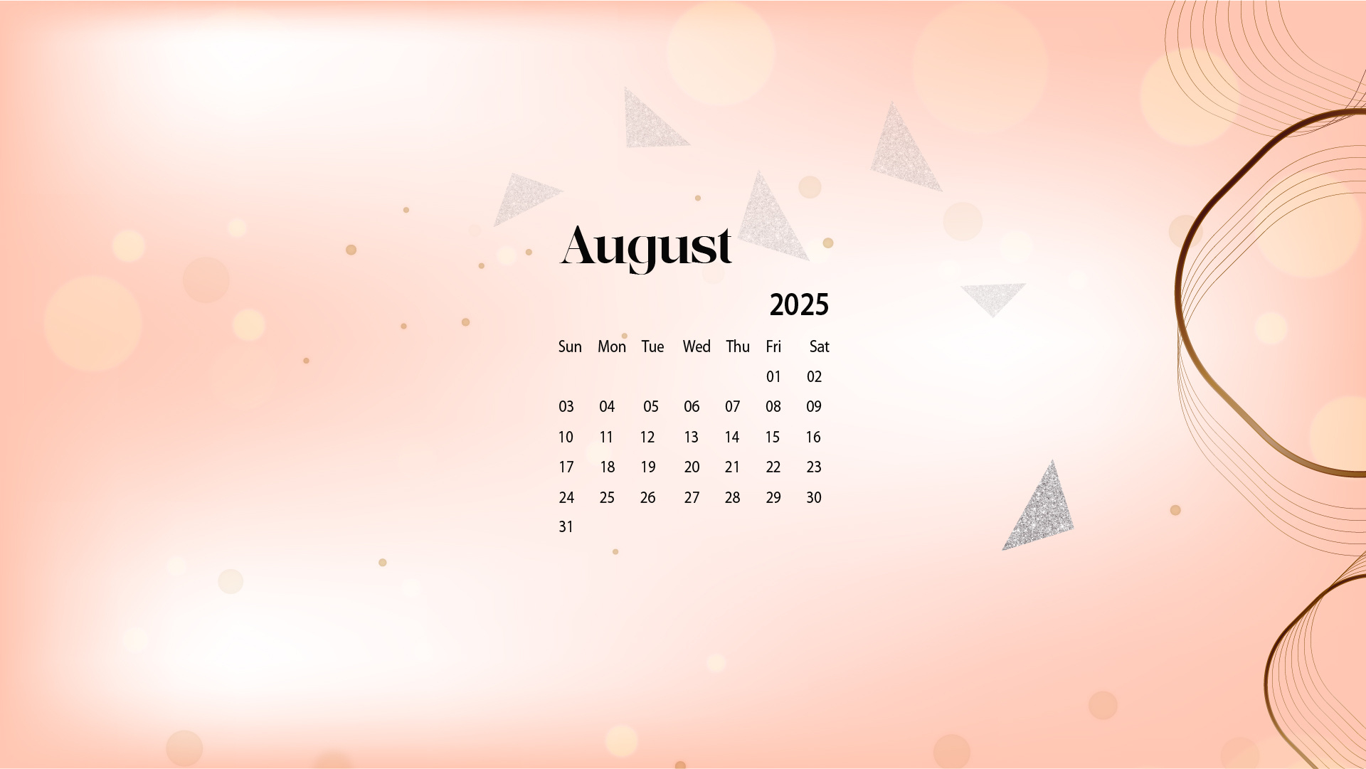 August 2025 Desktop Wallpaper Calendar - Calendarlabs throughout August Calendar Wallpaper 2025