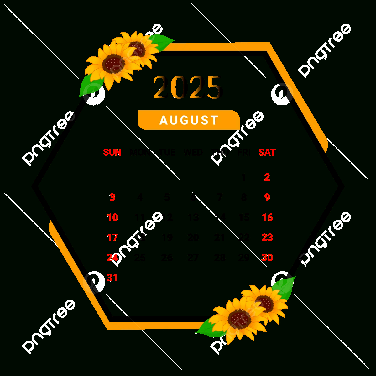 August Calendar Vector Art Png Images | Free Download On Pngtree intended for August 2025 Calendar Png