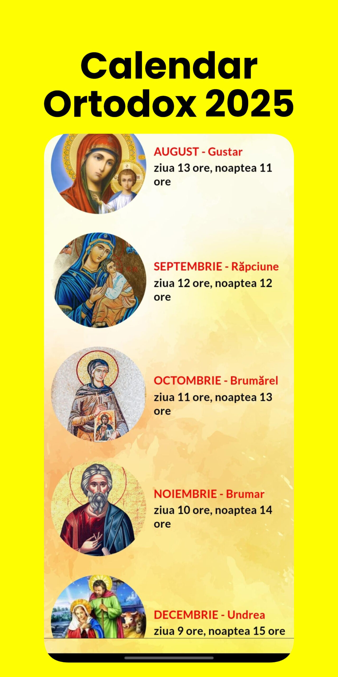 Calendar Ortodox 2025 Apk For Android Download intended for Calendar Ortodox August 2025