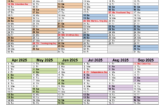 Fiscal Calendars 2025 – Free Printable Word Templates pertaining to Economic Calendar August 2025
