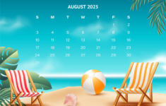 Free August 2025 Calendar Template To Edit Online with August Calendar Printable 2025