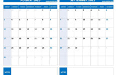 Printable August And September 2025 Calendar – Free Pdf & Jpg for August September 2025 Printable Calendar