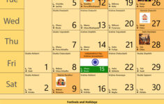 Rgyan: Important Dates In August 2025 – Indian Lunar Calendar with Show August 2025 Calendar