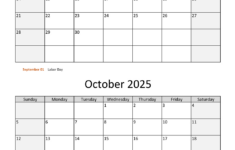 September And October 2025 Calendar | Wikidates intended for August September October Calendar 2025
