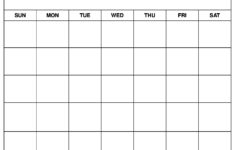 Simple Blank Calendar Templates – Free To Download & Print in Wiki Calendar August 2025