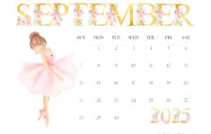 Free Printable September 2025 Calendars | Entheosweb pertaining to Cute September Calendar 2025