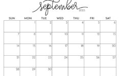 September 2025 Calendars – 107 Free Printables | Printabulls intended for Calande September 2025