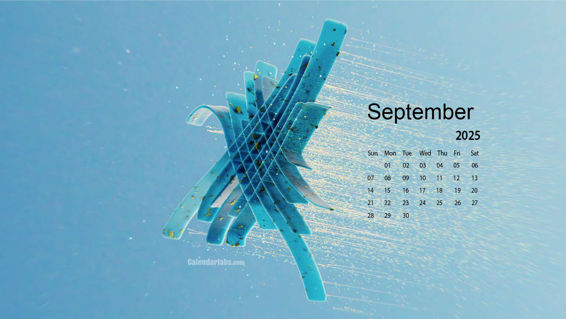 September 2025 Desktop Wallpaper Calendar - Calendarlabs in Calendar Labs September 2025