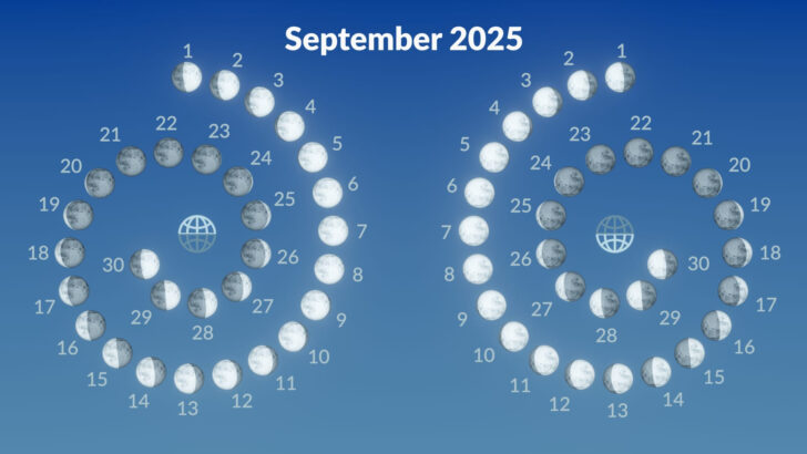 Moon Phase For September 2025 Calendar
