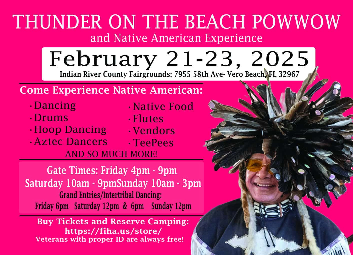 Thunder On The Beach Pow Wow 2025 – Pow Wow Calendar pertaining to Vero Beach Event Calendar September 2025
